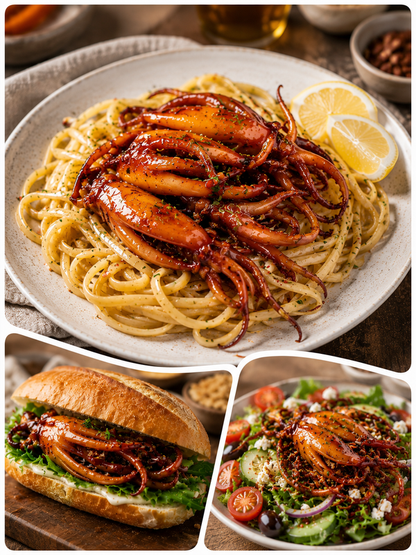 🦑BBQ Roasted Whole Squid Snack – Ready to Eat, Individually Wrapped-YOE