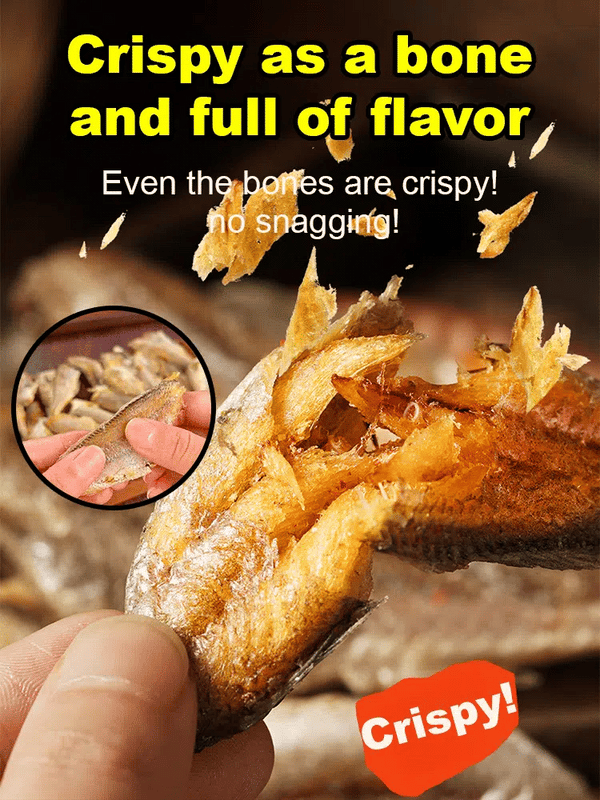 🐟 Dried Small Yellow Croaker, Sourced From Peru Deep‑Sea Fishing🌊-YOE