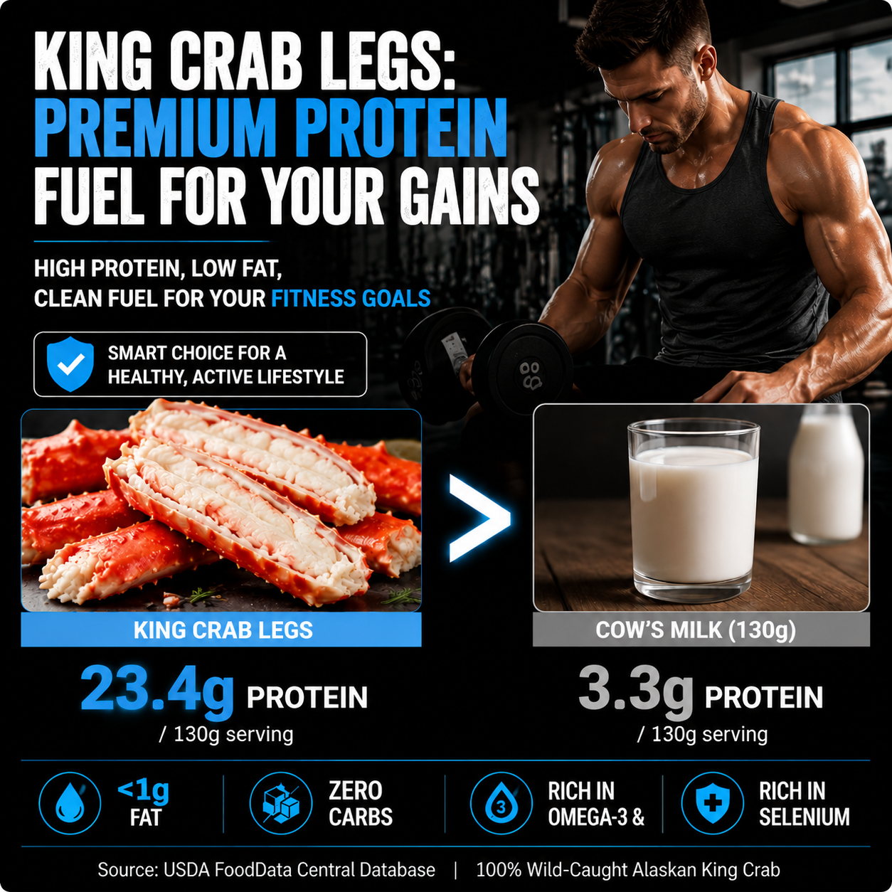 🦀	Alaskan Red King Crab · Ocean Reserve-YOE